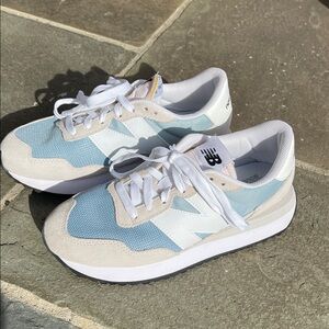 New Balance 237 Sea Salt Ocean Haze size 8